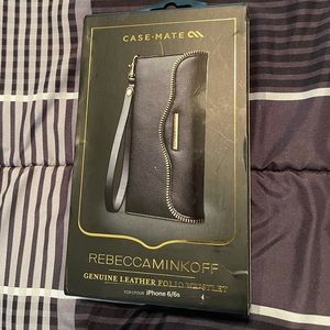 4/$25:Rebecca Minkoff Folio Wristlet